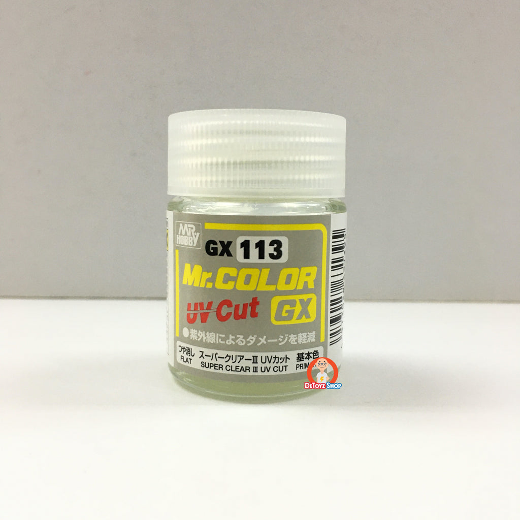 Mr Color GX113 Super Clear III UV Cut Flat (18ml)