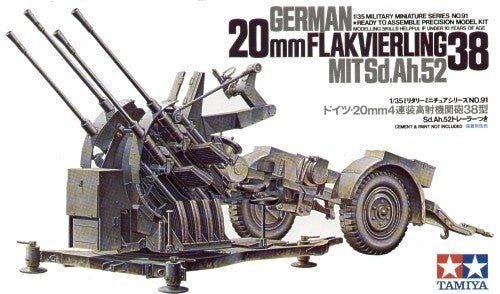 Tamiya 1/35 German 2cm Flakvierlink 38