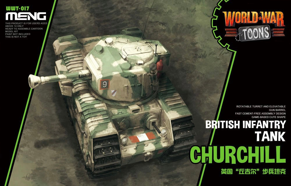 World War Toons British Infantry Tank Churchill WWT-017