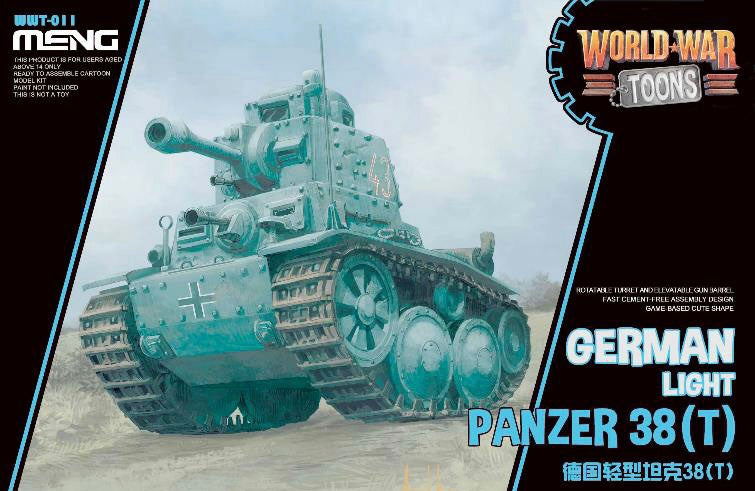World War Toons German Panzer 38(T) WWT-011