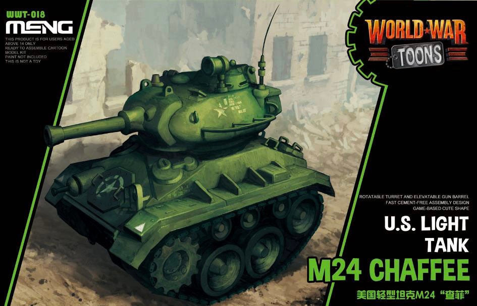 World War Toons U.S Light Tank M24 Chaffee WWT-018