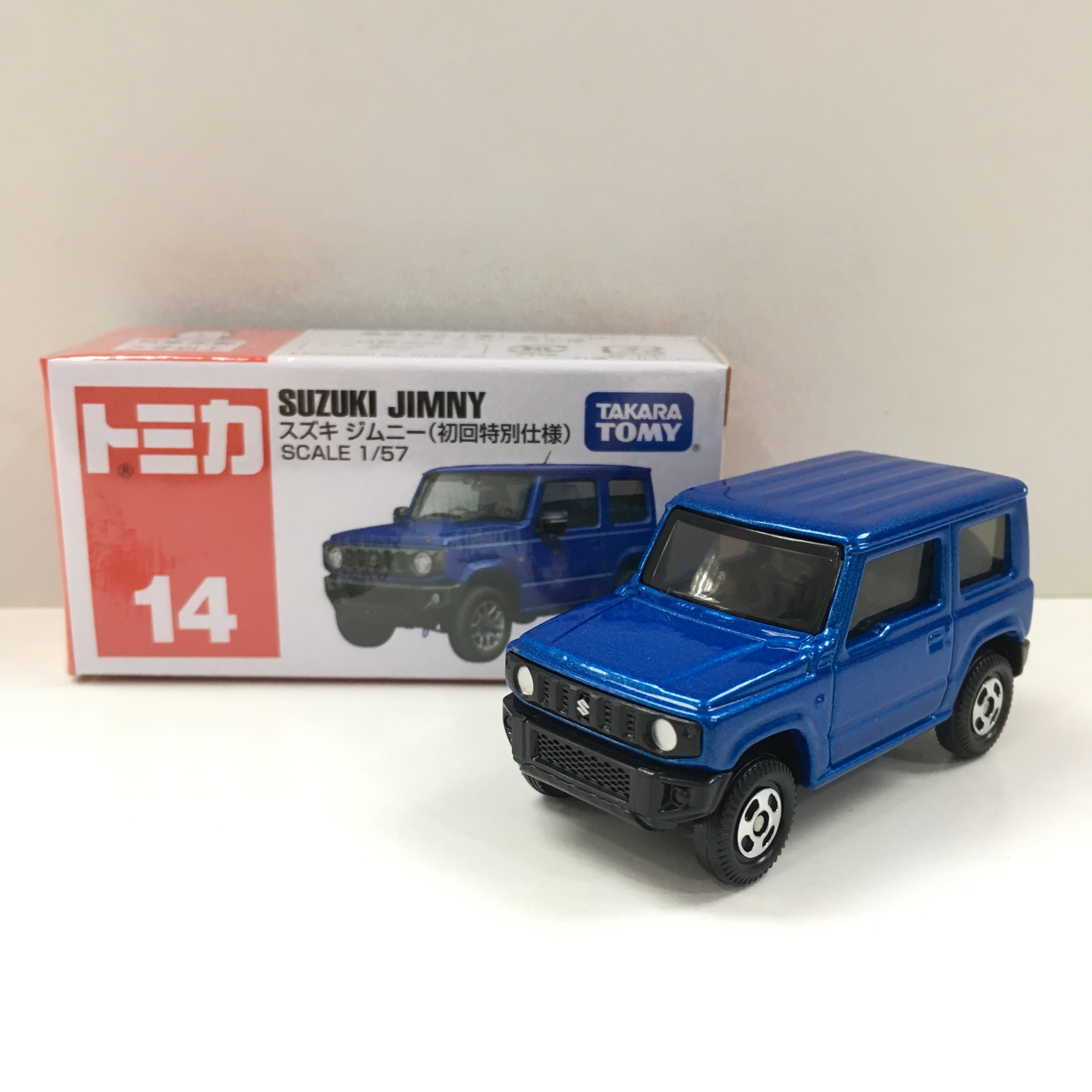 Tomica #014 Suzuki Jimny (Initial Release)