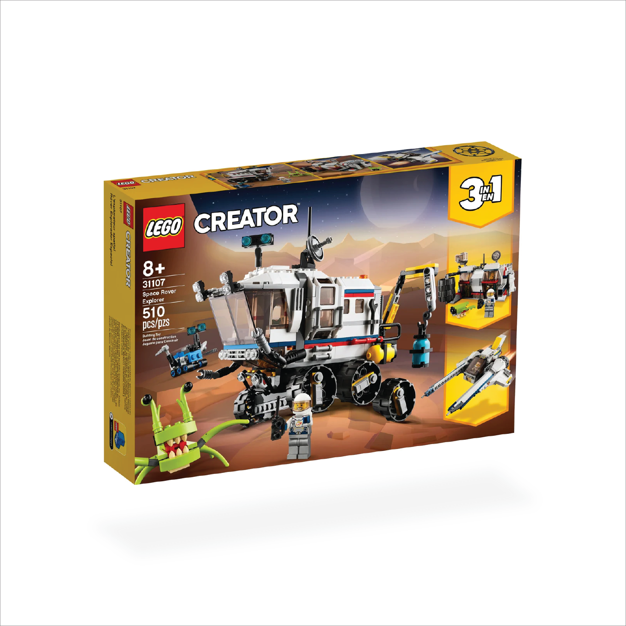 Lego Kit Lego Creator 31107 Space Rover LEGO 31107 Space