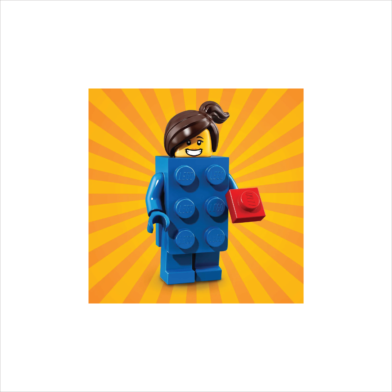 LEGO 71021-03 Minifigure Series 18 - Brick Suit Girl