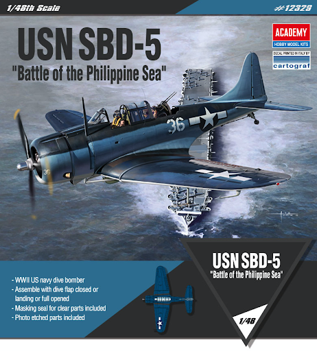 Academy 1/48 USN SBD-5 'Battle of the Philippine Sea'
