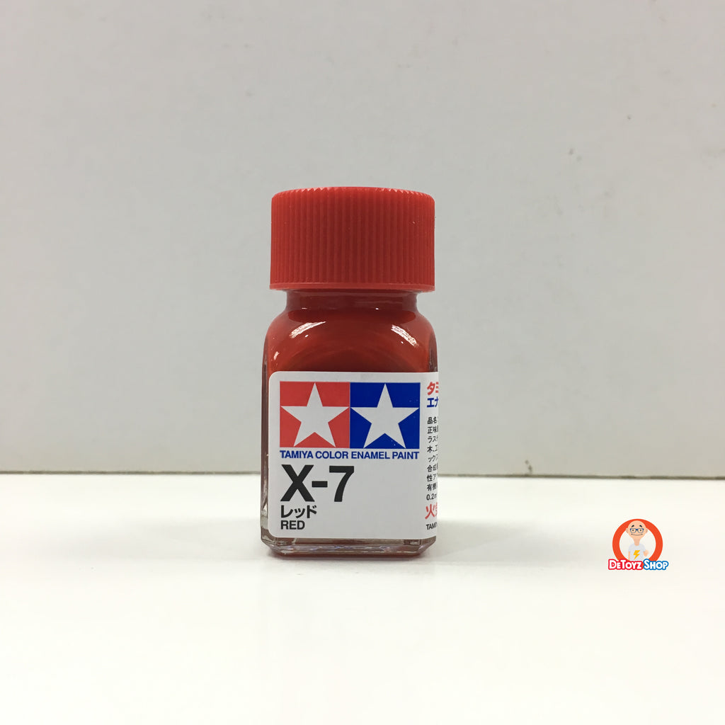 Tamiya Enamel Color X-7 Red Gloss (10ml)