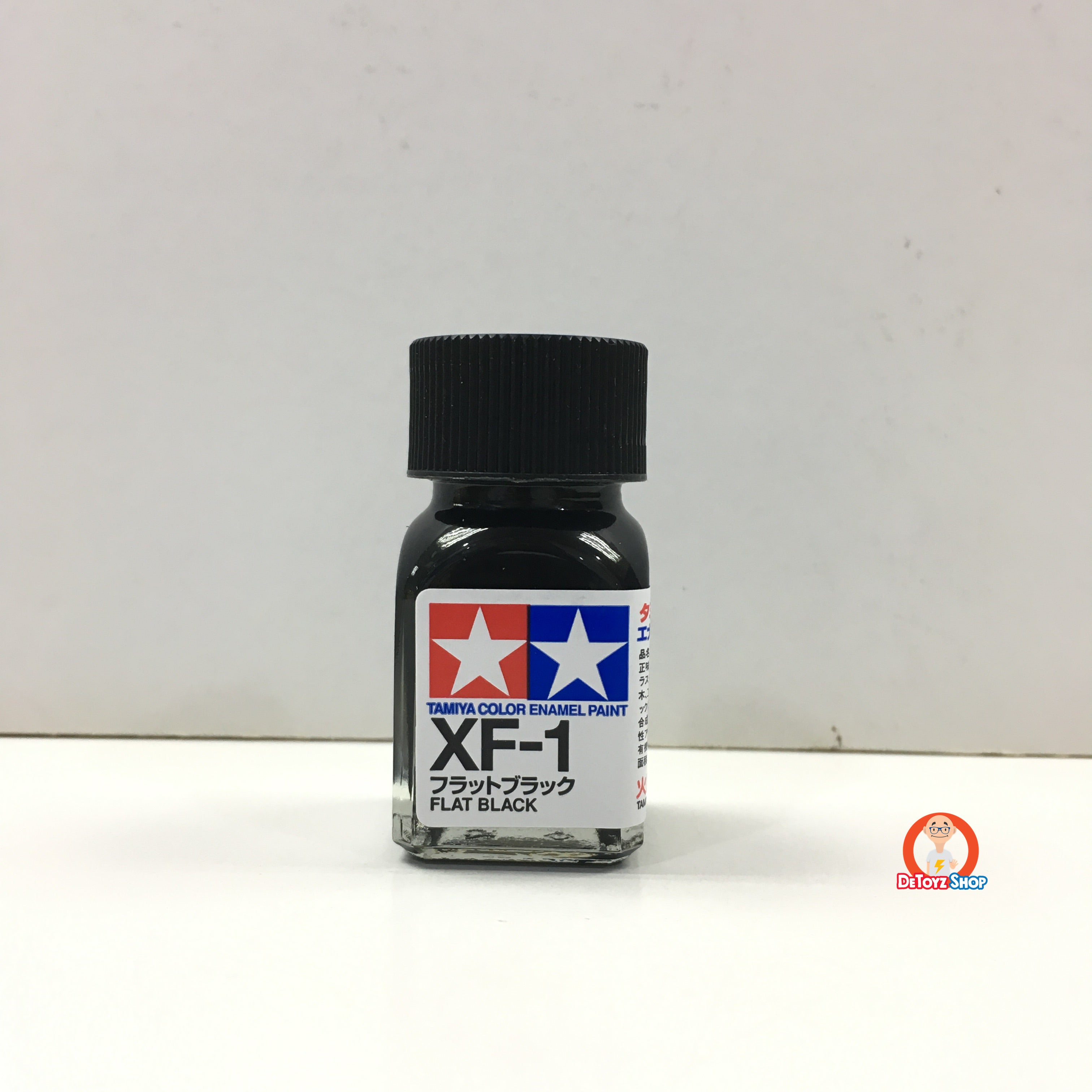 Tamiya Enamel Color XF-1 Flat Black (10ml)