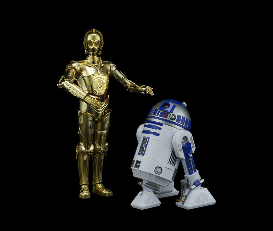 Bandai Star Wars Model Kit - 1/12 C-3PO & R2-D2