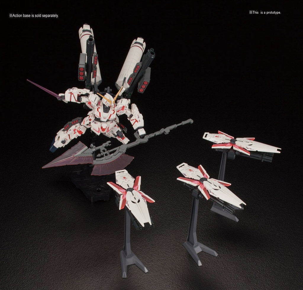 HGUC Full Armor Unicorn Gundam (Destroy Mode/Red Color Ver.)