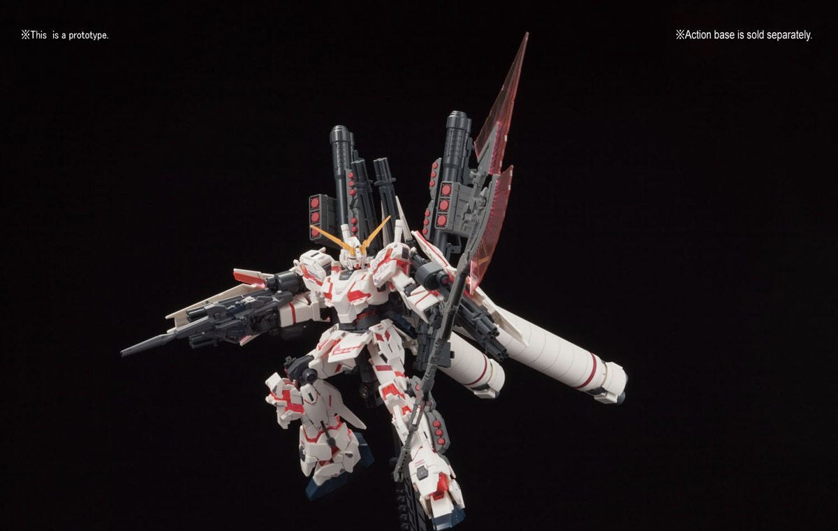 HGUC Full Armor Unicorn Gundam (Destroy Mode/Red Color Ver.)
