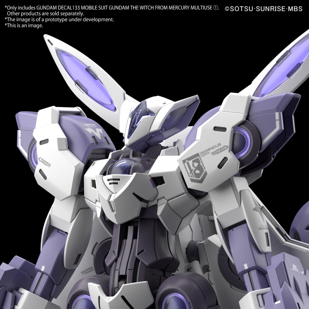 Gundam Decal No.133 Mobile Suit Gundam: The Witch from Mercury 1