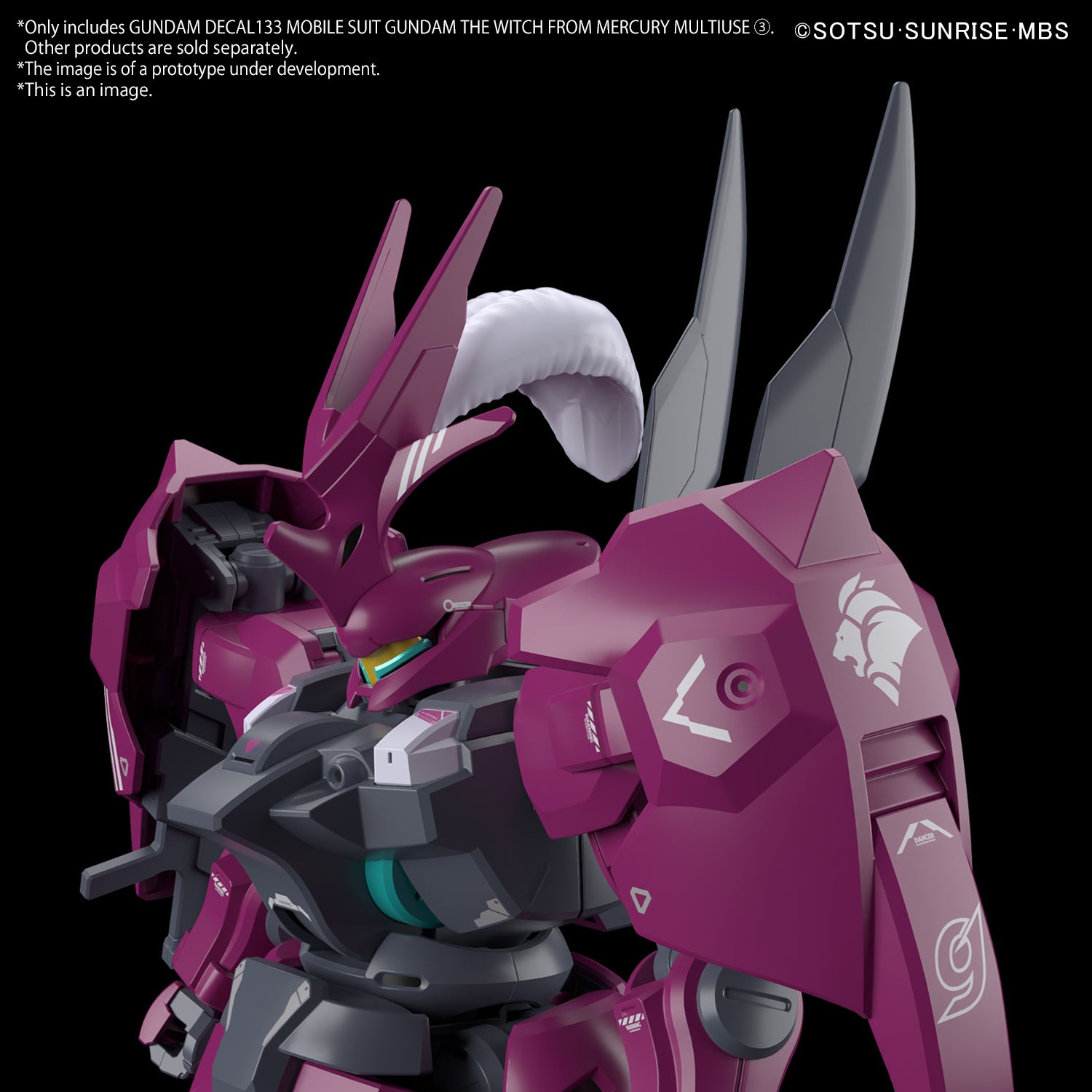 Gundam Decal No.135 Mobile Suit Gundam: The Witch from Mercury 3