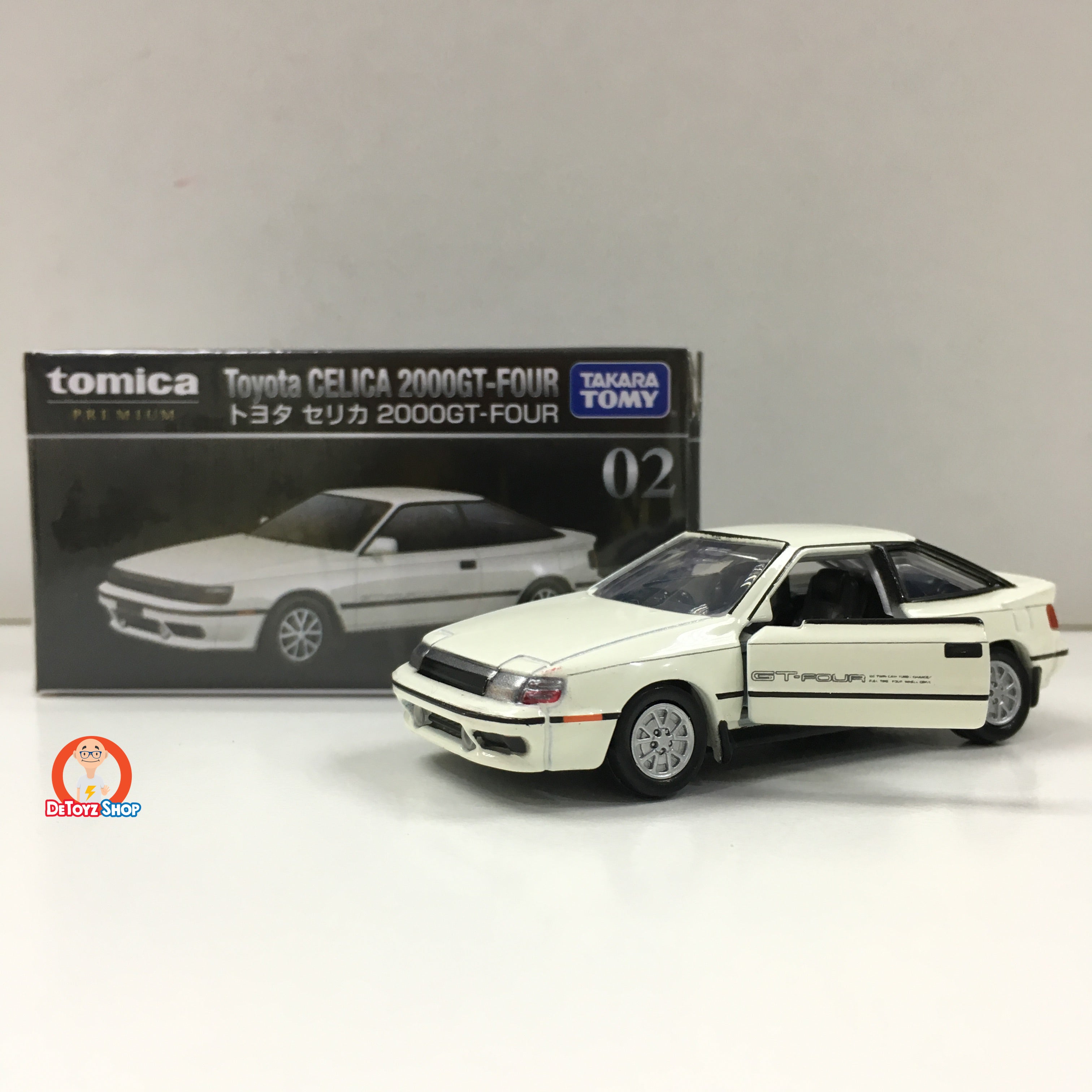 Tomica Premium 02 Toyota CELICA 2000GT-FOUR